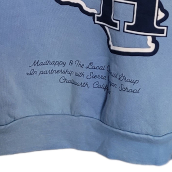 🆕️ Madhappy Sierra Canyon Trailblazers Collab Crewneck Pullover Sweatshirt - Picture 10 of 11